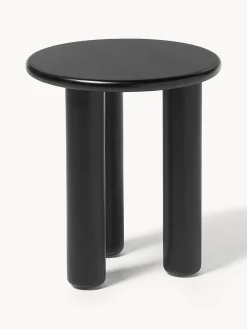 Westwing Collection Mesa auxiliar de madera de roble redonda Didi^ Mesas Auxiliares