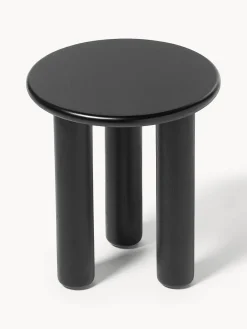 Westwing Collection Mesa auxiliar de madera de roble redonda Didi^ Mesas Auxiliares