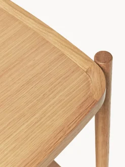 Westwing Collection Mesa auxiliar de madera Libby^ Mesitas De Noche|Mesas Auxiliares