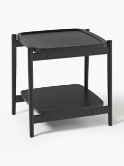 Westwing Collection Mesa auxiliar de madera Libby^ Mesitas De Noche|Mesas Auxiliares