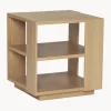 Hübsch Mesa auxiliar de madera Merge