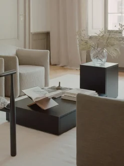 New Works Mesa auxiliar de madera Mass