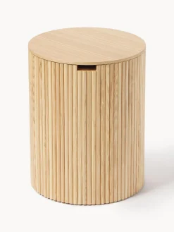 Westwing Collection Mesa auxiliar de madera Nele, con función de almacenamiento^ Mesas Auxiliares