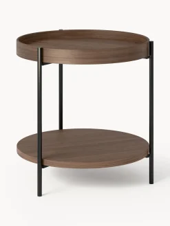 Westwing Collection Mesa auxiliar de madera Renee