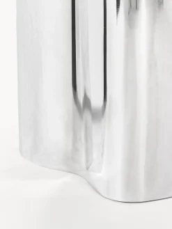 Westwing Collection Mesa auxiliar de metal con forma orgánica Dale