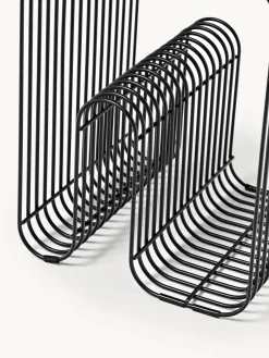 AYTM Mesa auxiliar de metal Curva