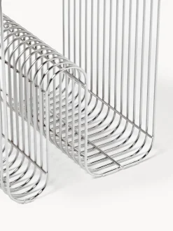 AYTM Mesa auxiliar de metal Curva^ Pufs Y Otomanos|Pufs Y Otomanos