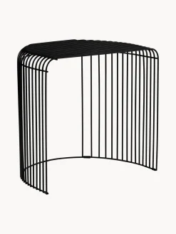 AYTM Mesa auxiliar de metal Curva