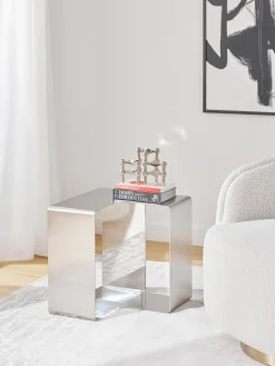 Westwing Collection Mesa auxiliar de metal Eda^ Mesas Auxiliares