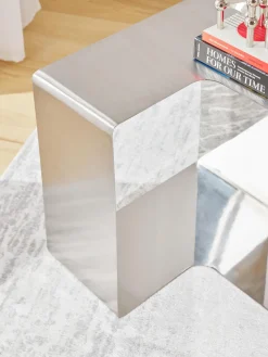 Westwing Collection Mesa auxiliar de metal Eda^ Mesas Auxiliares