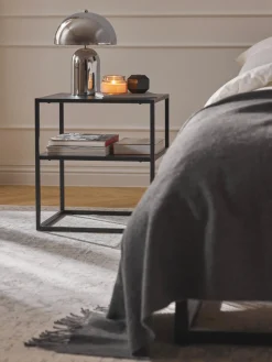 Westwing Collection Mesa auxiliar de metal Neptun