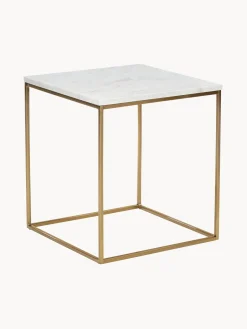 Westwing Collection Mesa auxiliar de mármol Alys^ Mesas Auxiliares