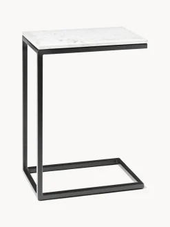 Westwing Collection Mesa auxiliar de mármol Celow