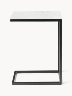 Westwing Collection Mesa auxiliar de mármol Celow