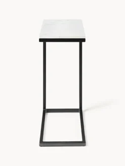 Westwing Collection Mesa auxiliar de mármol Celow