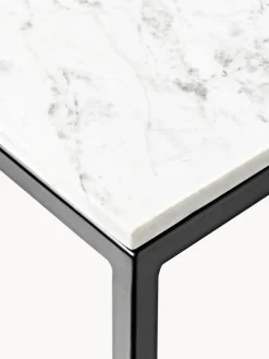 Westwing Collection Mesa auxiliar de mármol Celow
