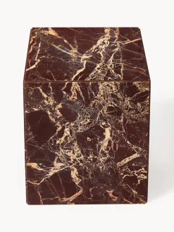 Westwing Collection Mesa auxiliar de mármol Dila