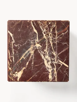 Westwing Collection Mesa auxiliar de mármol Dila