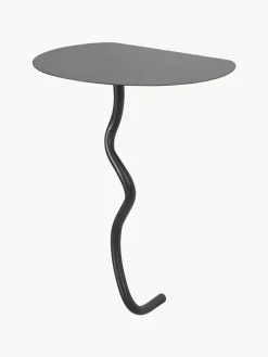 Ferm Living Mesa auxiliar de pared de latón Curvature