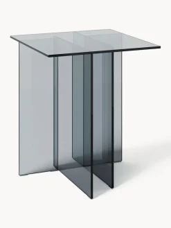 Westwing Collection Mesa auxiliar de vidrio Anouk