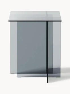 Westwing Collection Mesa auxiliar de vidrio Anouk