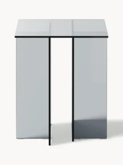 Westwing Collection Mesa auxiliar de vidrio Anouk