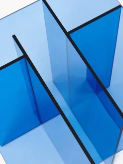 Westwing Collection Mesa auxiliar de vidrio Anouk