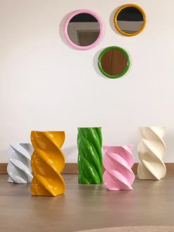 &k Amsterdam Mesa auxiliar en forma orgánica Marshmallow^ Mesas Auxiliares