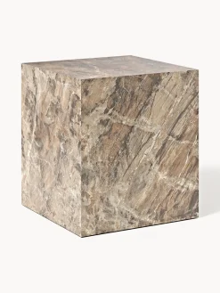 Westwing Collection Mesa auxiliar en look mármol Lesley^ Mesas Auxiliares