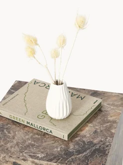 Westwing Collection Mesa auxiliar en look mármol Lesley^ Mesas Auxiliares