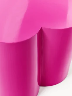 Westwing Collection Mesa auxiliar Flower Pink