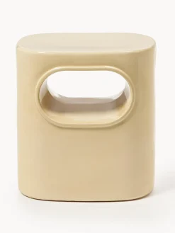 HKLIVING Mesa auxiliar ovalada Space^ Mesas Auxiliares