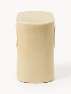 HKLIVING Mesa auxiliar ovalada Space^ Mesas Auxiliares