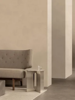 Audo Copenhagen Mesa auxiliar redonda Androgyne^ Mesas Auxiliares