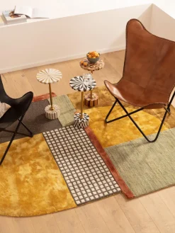 Kare Design Mesa auxiliar redonda artesanal Domero^ Mesas Auxiliares