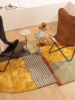 Kare Design Mesa auxiliar redonda artesanal Domero