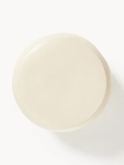 HKLIVING Mesa auxiliar redonda artesanal de cerámica Currents