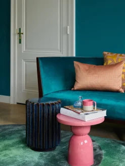 POLSPOTTEN Mesa auxiliar redonda artesanal Pawn^ Mesas Auxiliares