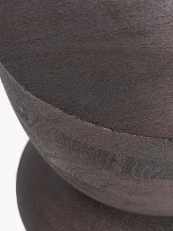 Westwing Collection Mesa auxiliar redonda de madera de mango Benno^ Mesas Auxiliares