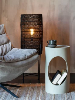 Dutchbone Mesa auxiliar redonda de metal Sai^ Mesas Auxiliares