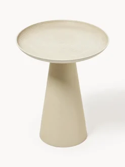 Mesa auxiliar redonda de metal Ringar