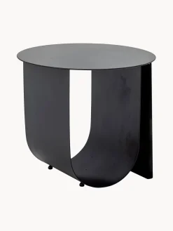 Bloomingville Mesa auxiliar redonda de metal Cher