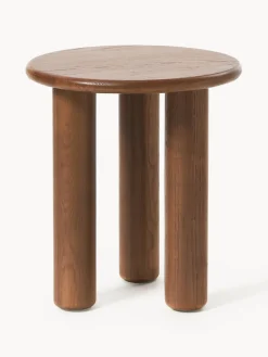Westwing Collection Mesa auxiliar redonda de madera de roble Didi^ Mesas Auxiliares
