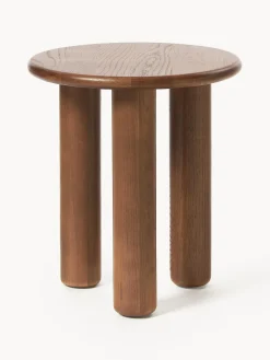 Westwing Collection Mesa auxiliar redonda de madera de roble Didi^ Mesas Auxiliares