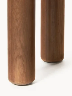 Westwing Collection Mesa auxiliar redonda de madera de roble Didi^ Mesas Auxiliares