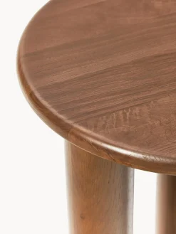 Westwing Collection Mesa auxiliar redonda de madera de roble Didi^ Mesas Auxiliares
