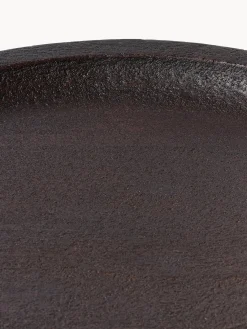 Westwing Collection Mesa auxiliar redonda de madera de mango Benno