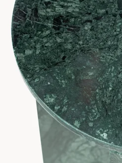 Westwing Collection Mesa auxiliar redonda de mármol Marisa^ Mesas Auxiliares