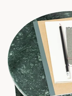 Westwing Collection Mesa auxiliar redonda de mármol Marisa^ Mesas Auxiliares