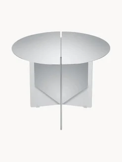 blomus Mesa auxiliar redonda de acero inoxidable Oru^ Mesas Auxiliares